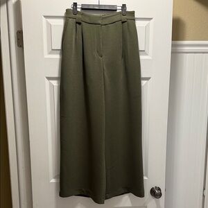 Express Luxe Comfort Wide Leg Slacks